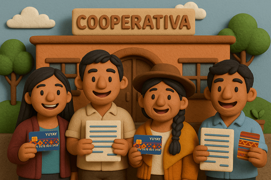 Socios Yuyay con tarjeta